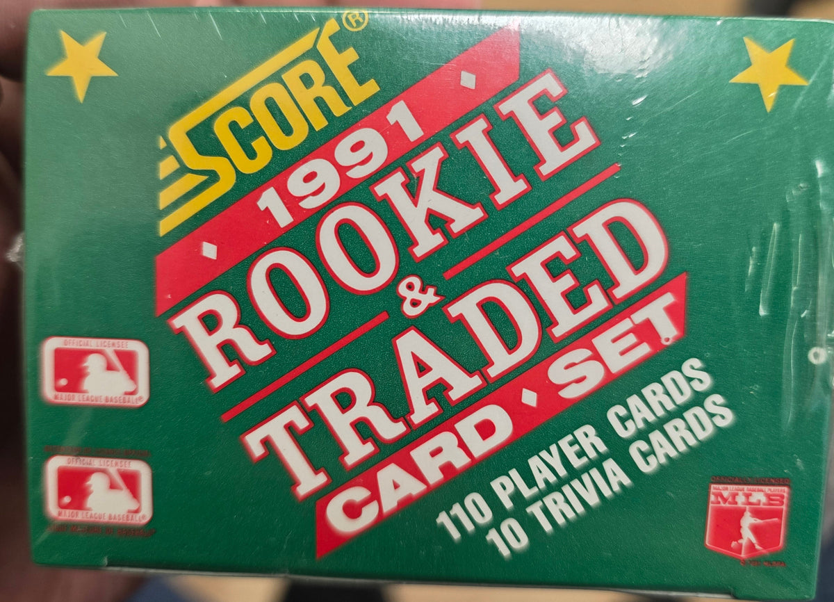 1991 Score Baseball Rookie and Traded Factory Sealed Set