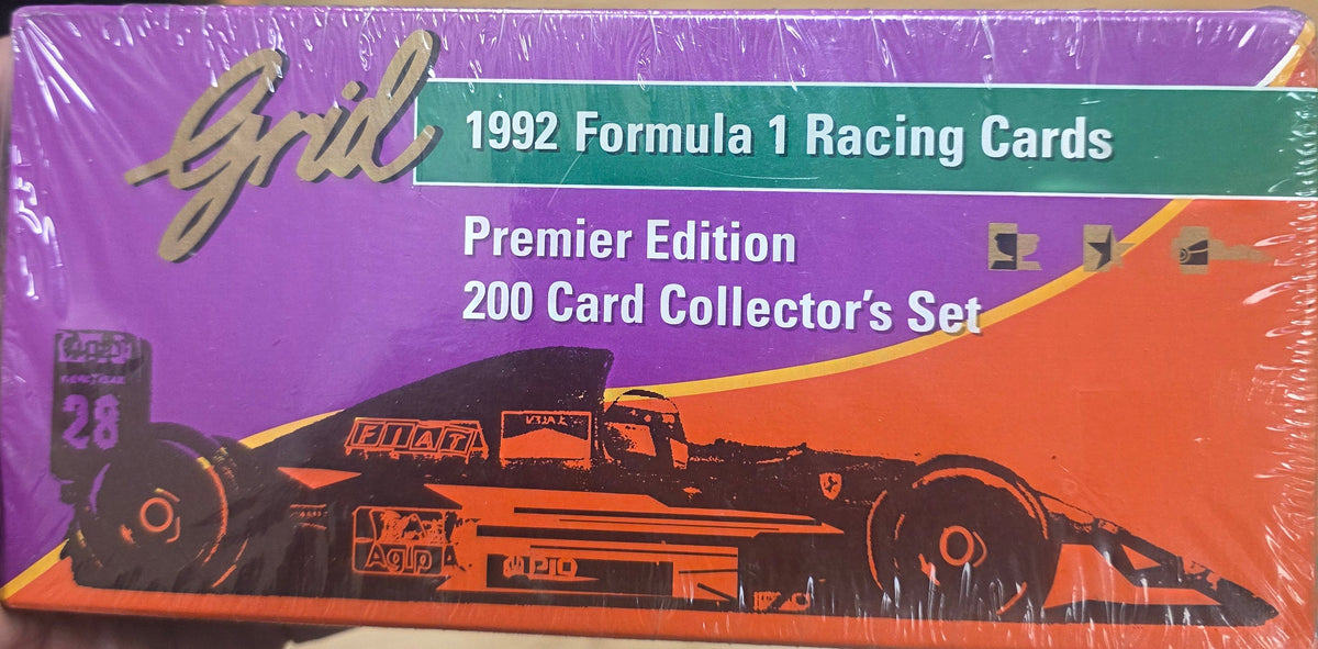 1992 Grid Formula 1 Racing Complete Factory Set