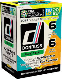 2023 Panini Donruss Women's World Cup Soccer Blaster Box