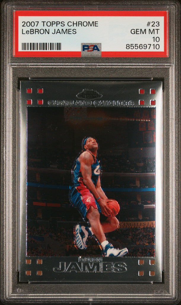 LEBRON JAMES -2004/2005 orders TOPPS CHROME #23