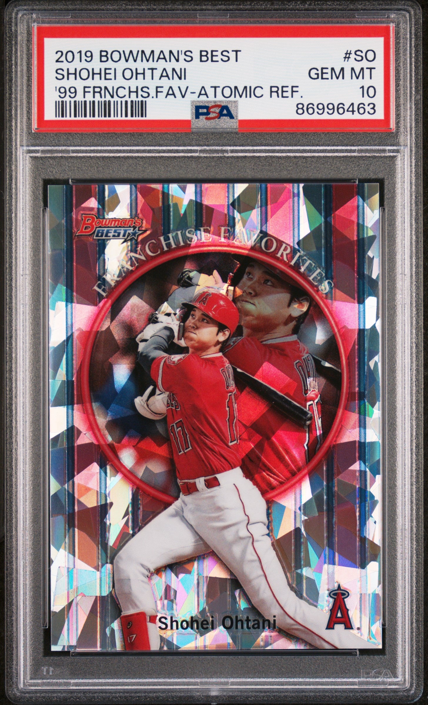 大谷翔平 2019 Bowman