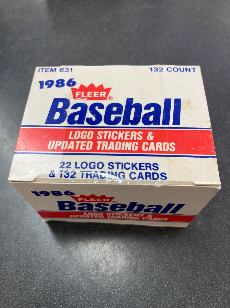 1986 Fleer Update Baseball Factory Set
