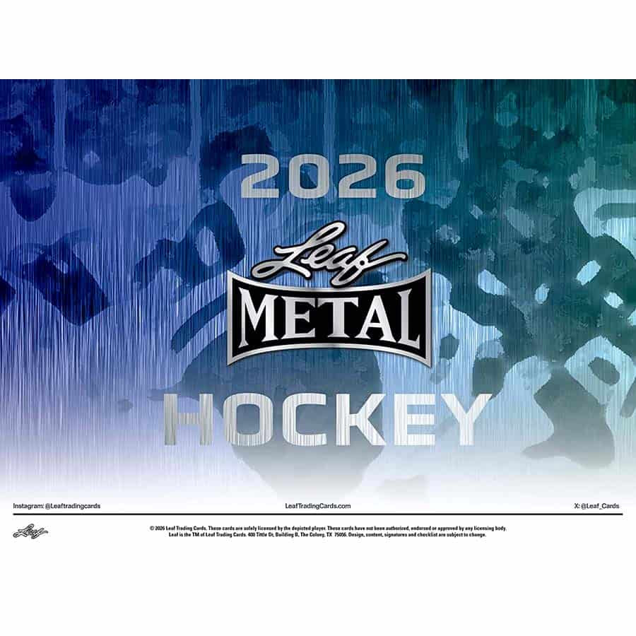 2026 Leaf Metal Hockey Hobby Box