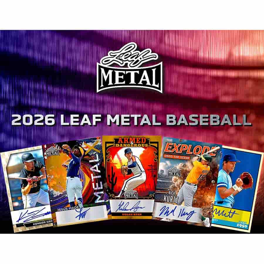 2026 Leaf Metal Baseball Hobby Box