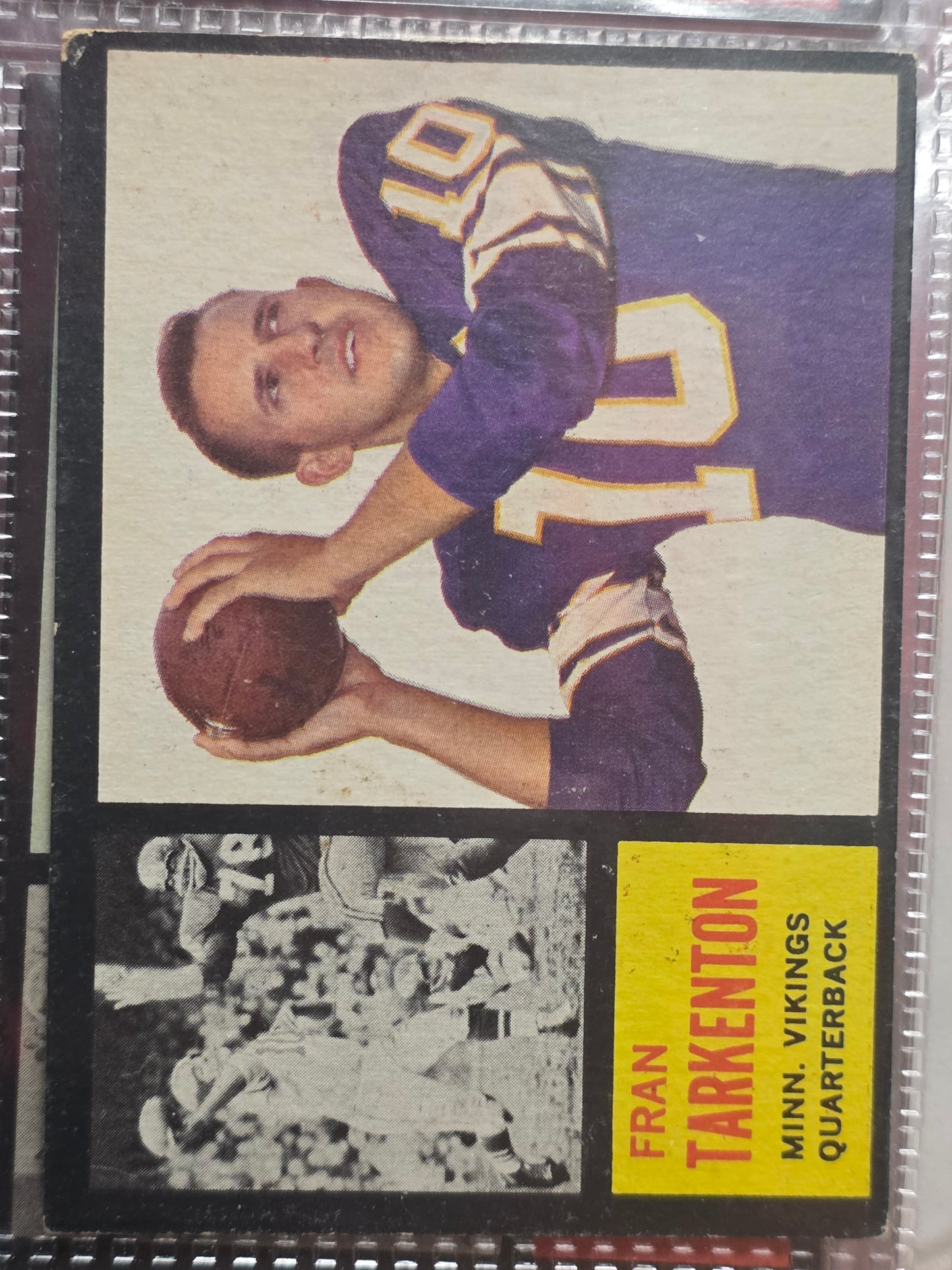 1962 Topps Football Hand Collated Set (VG-EX) (In Album)