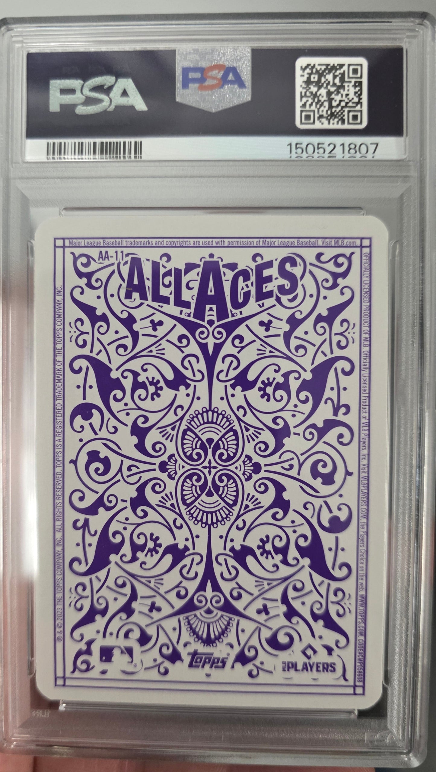 Shohei Ohtani 2023 Topps All Aces PSA 10 Gem Mint 1807