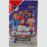2024 Topps Chrome MLS Soccer Hobby Box