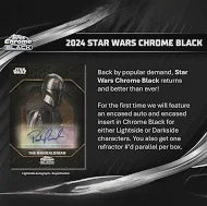2024 Topps Chrome Black Star Wars Hobby Box