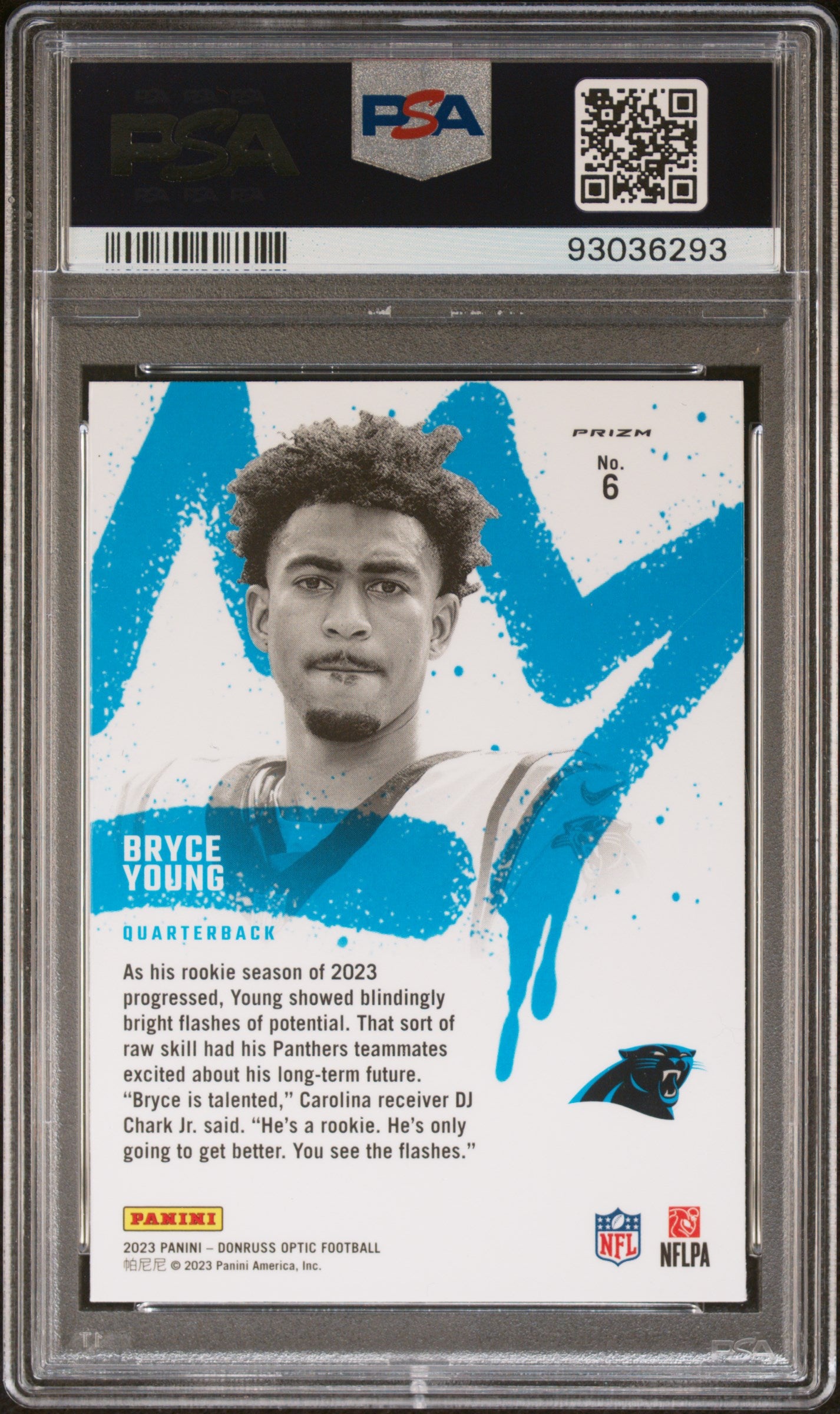 Bryce Young 2023 Donruss Optic Rookie Kings PSA 9 Mint