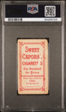 Buck Herzog 1909-11 T206 Sweet Caporal 150/30 New York PSA 2 Good