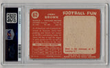 Jim Brown 1958 Topps Rookie #62 PSA 4 Very Good-Excellent