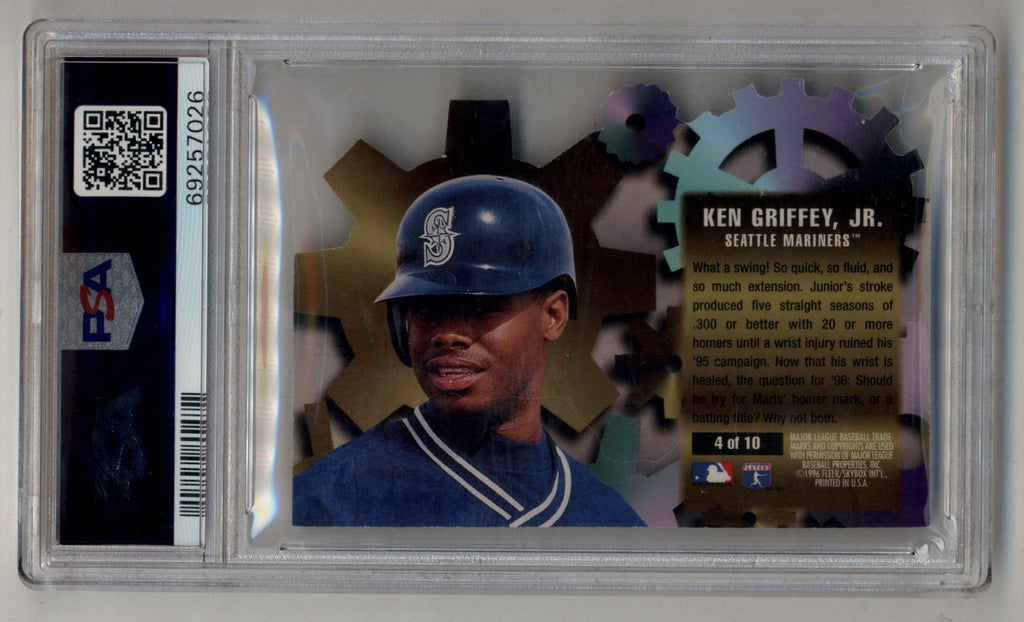 Ken Griffey Jr. Swing Seattle Mariners 8 x 10 Framed Baseball