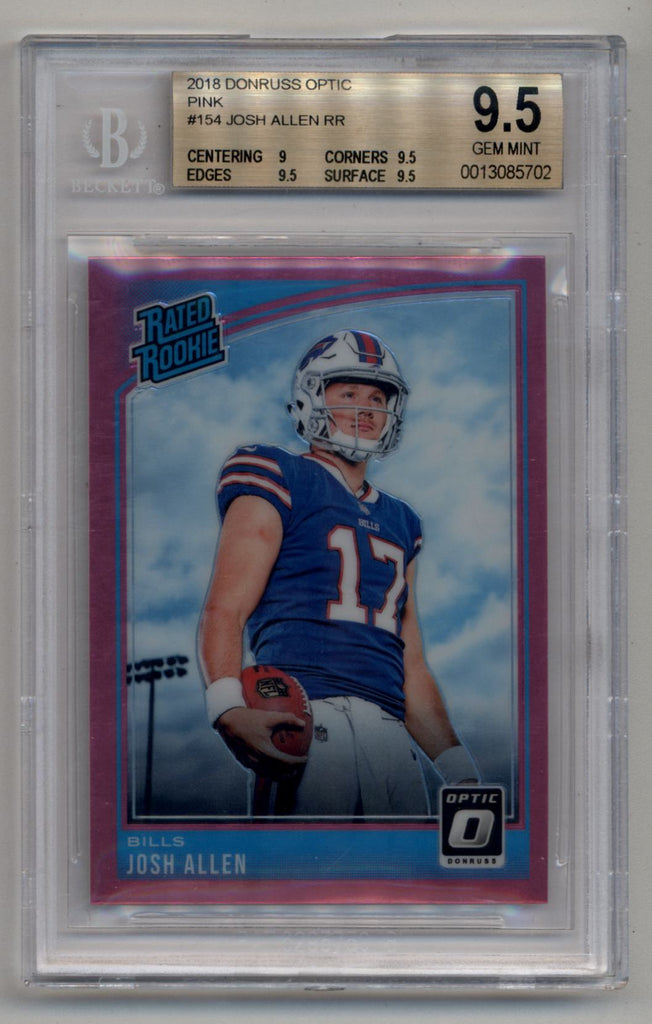 Josh Allen 2018 Rated Rookie offers PSA 9