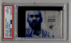 Michael Jordan 2002-03 U.D. Sweet Spot #G-1 Off the Glass PSA 10 Gem Mint