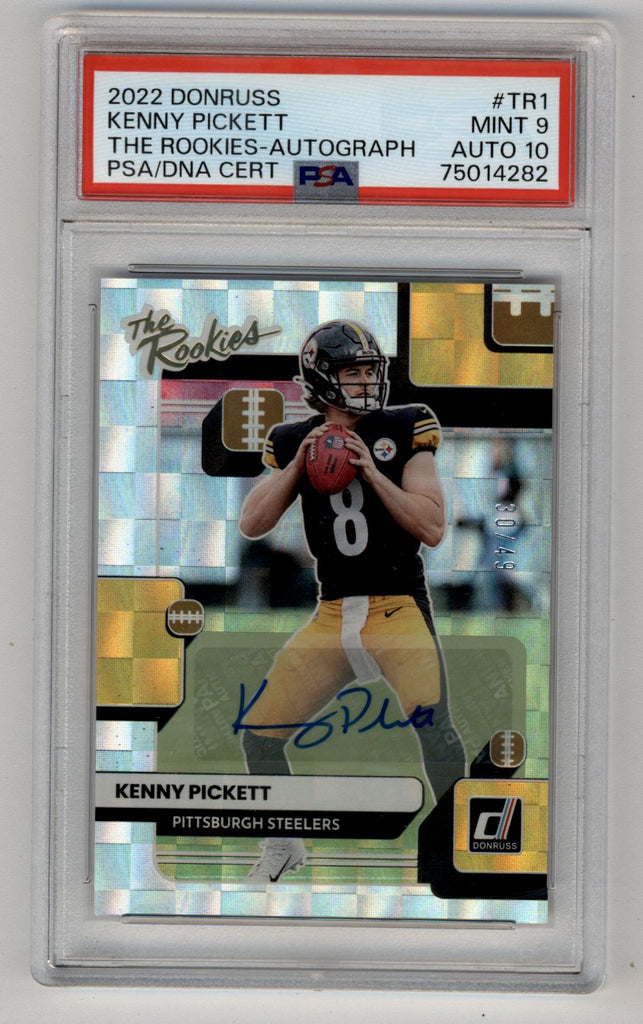 Kenny Pickett online rookie auto