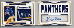 Kenny Pickett 2022 Panini National Treasures Collegiate College Material Signatures Booklet Bowl Logo 08/10