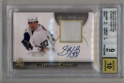 Sidney Crosby 2010-11 Sp Authentic Limited Auto Patch 061/100 BGS 9 Mint Auto 10