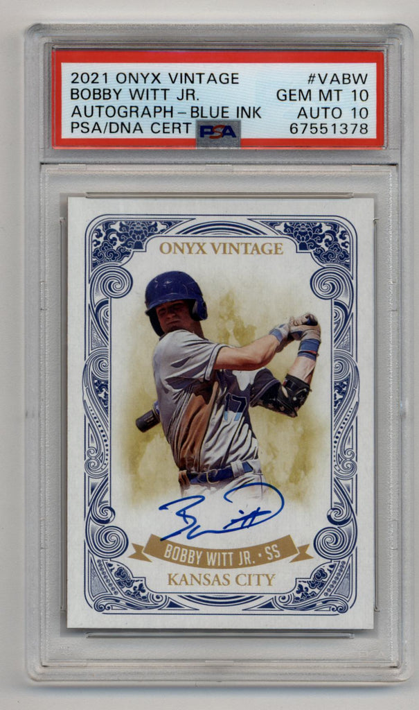 Bobby top Witt Jr Onyx Vintage Auto