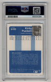 Kirby Puckett 1984 Fleer Update Rookie #U93 PSA 8 Near Mint Mint