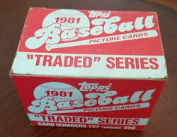 1981 Topps Traded Baseball Factory Set
