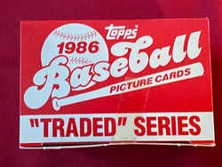 1986 Topps Traded Baseball Factory Set