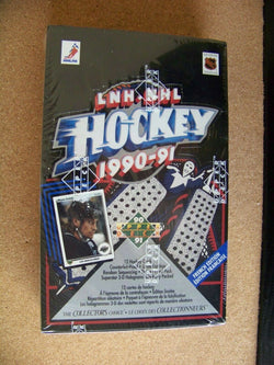 1990-91 Upper Deck Low Series French Hockey Box