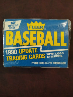 1990 Fleer Baseball Update Factory Sealed Set