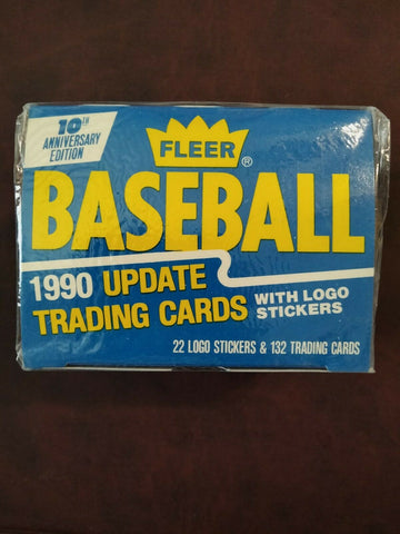 1990 Fleer Baseball Update Factory Sealed Set
