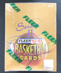 1992-93 Fleer Basketball Series 2 Box