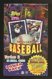 1995 Topps Baseball Series 2 Wax Box