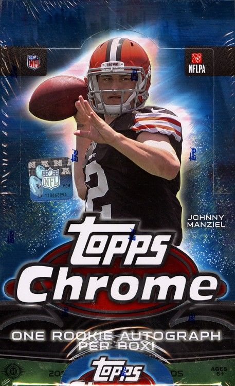 2014 Topps Chrome Football Hobby Box