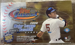 2000 Topps Finest Series 2 Baseball Hobby Box