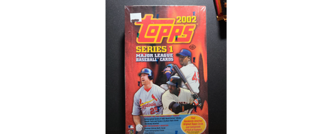 2002 Topps Baseball Series 1 Retail Box
