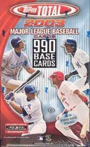 2003 Topps Total Baseball Hobby Box