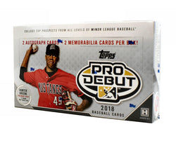 2018 Topps Pro Debut Baseball Box