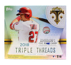 2018 Topps Triple Threads Baseball Box