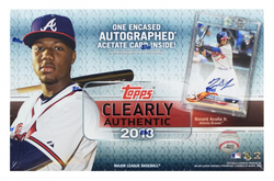 2018 Topps Clearly Authentic Baseball Box