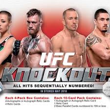 2018 Topps UFC Knockout Mini Box