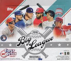 2018 Topps Big League Baseball Box