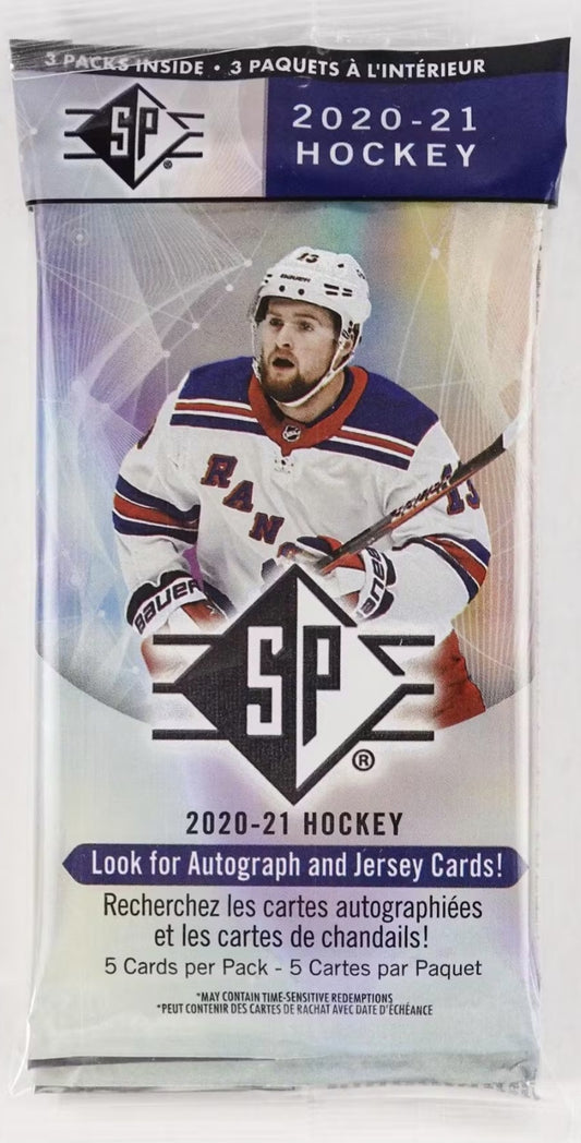 2020-21 Upper Deck SP Hockey Hanger Pack