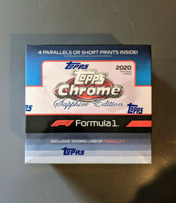 2020 Topps Chrome Formula 1 Sapphire Box