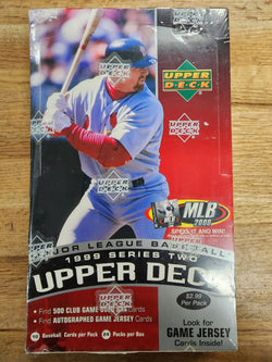 1999 Upper Deck Series 2 Baseball Sealed Retail Box
