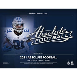 2021 Panini Absolute Football Hobby Box - 12 Box Case
