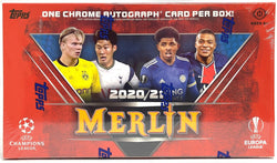 2020-21 Topps Merlin Chrome Soccer Hobby Box