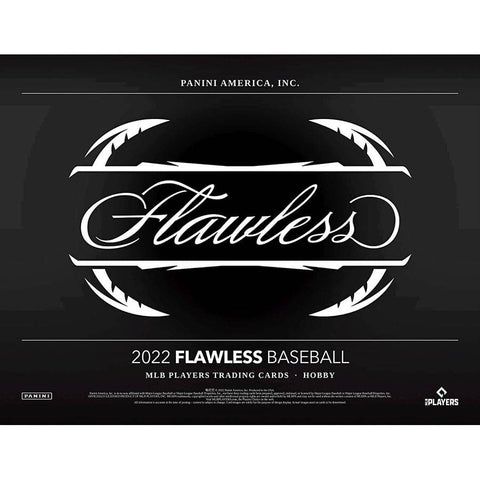 2022 Panini Flawless Baseball Hobby Box - 2 Box Case