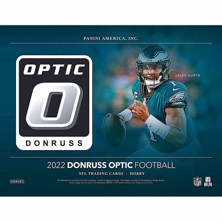 2022 Panini Donruss Optic Football Hobby Box 12 Box Case Three