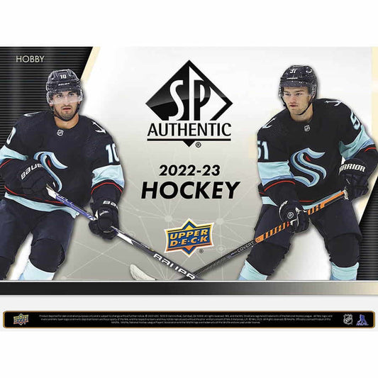 2022-23 Upper Deck SP Authentic Hockey Hobby Box