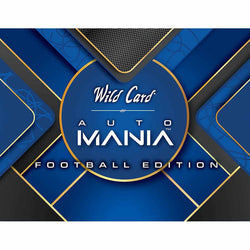 2022 Wild Card Auto Mania Football Edition Hobby Box