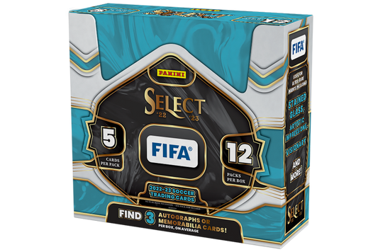 2022-23 Panini Select FIFA Soccer Hobby Box