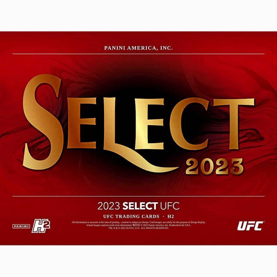 2023 Panini Select UFC H2 Hobby Box Three Stars Sportscards